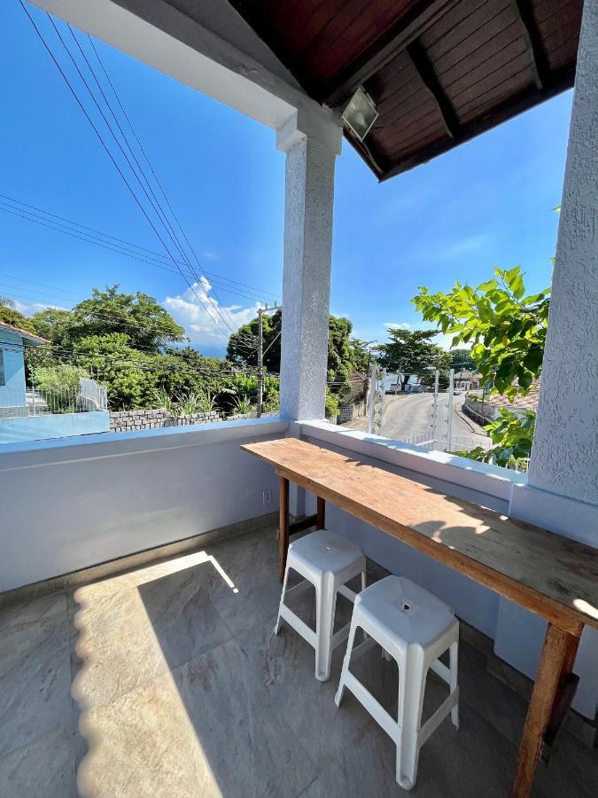 Estudio Ilha Centro Sul Ufsc, Ar Cond, Estac, Varanda, Vista Mar Флорианополис Экстерьер фото