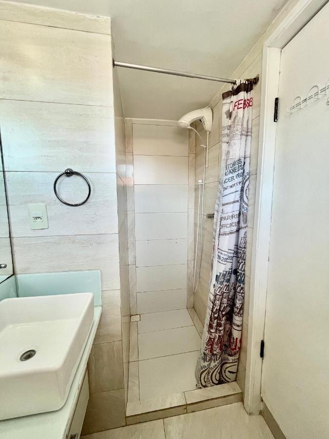 Estudio Ilha Centro Sul Ufsc, Ar Cond, Estac, Varanda, Vista Mar Флорианополис Экстерьер фото