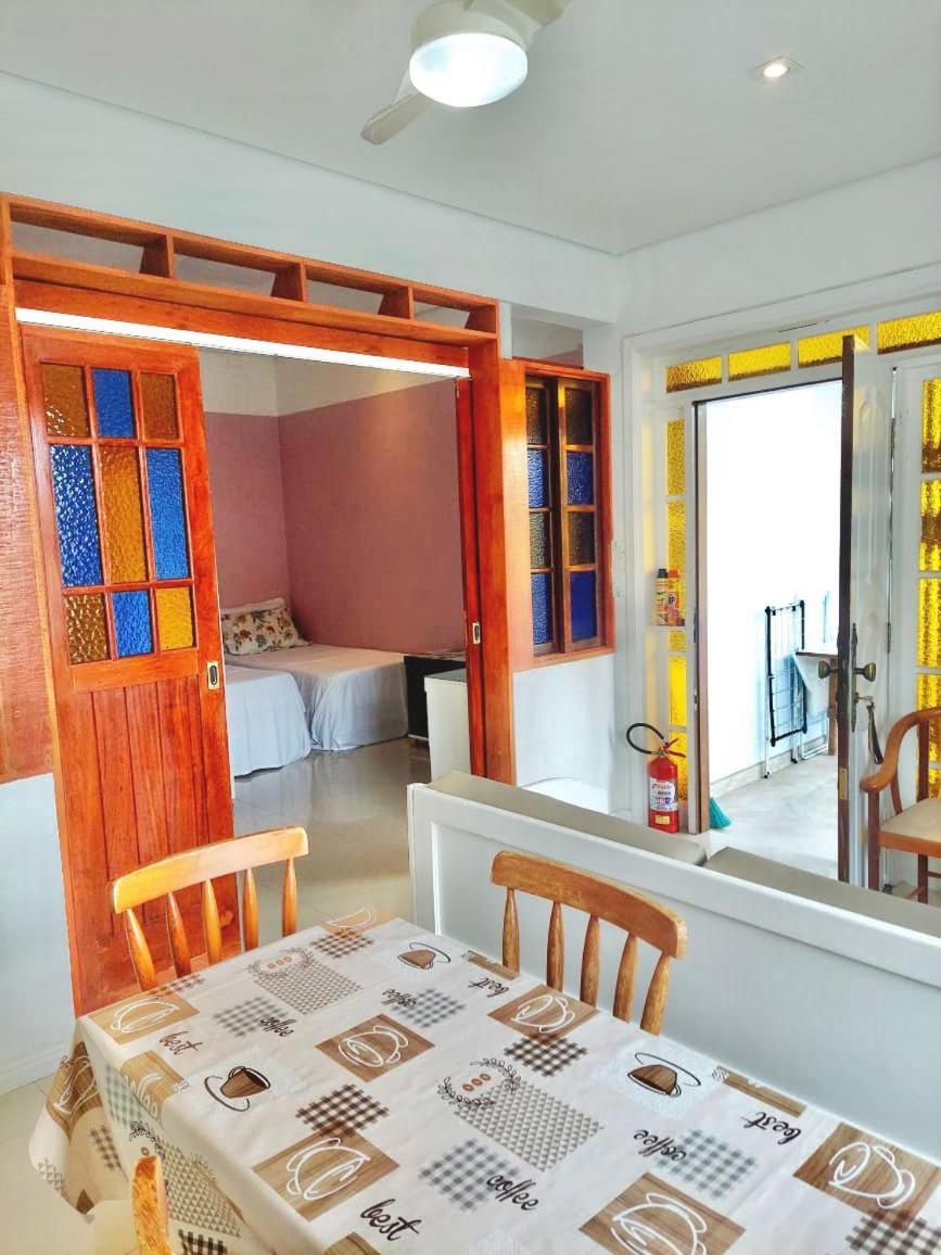 Estudio Ilha Centro Sul Ufsc, Ar Cond, Estac, Varanda, Vista Mar Флорианополис Экстерьер фото